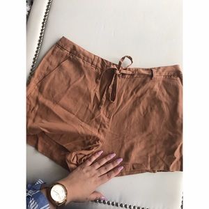 Burnt orange 🍊 shorts NEW