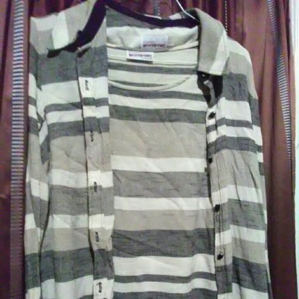 Two piece woman shirt set size 1X
