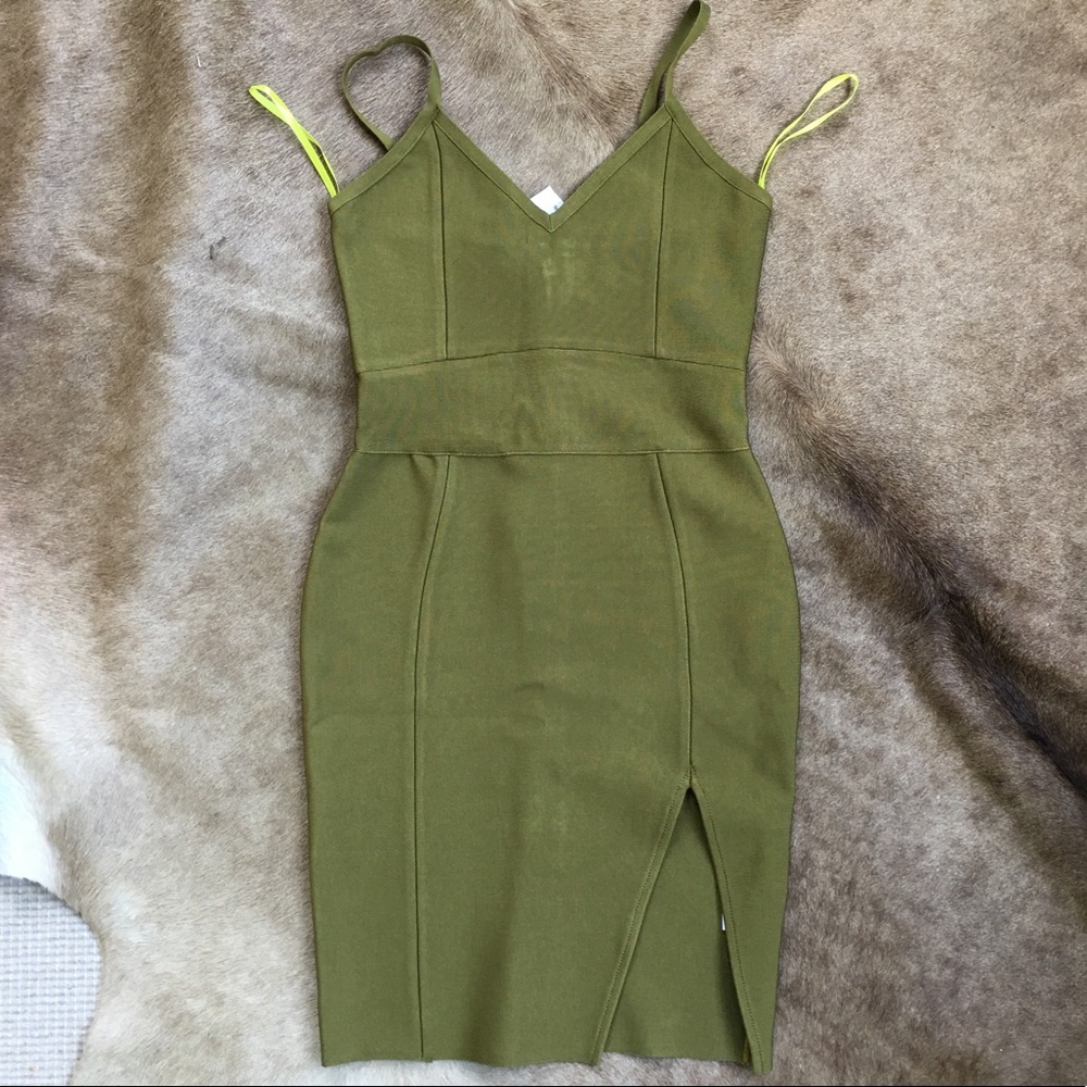 Green Bandage Dress
