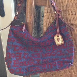 Dooney & Burke Denim Erica LE Hobo Pouchette