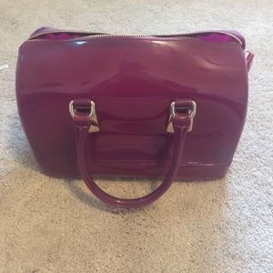 Furla burgundy purse