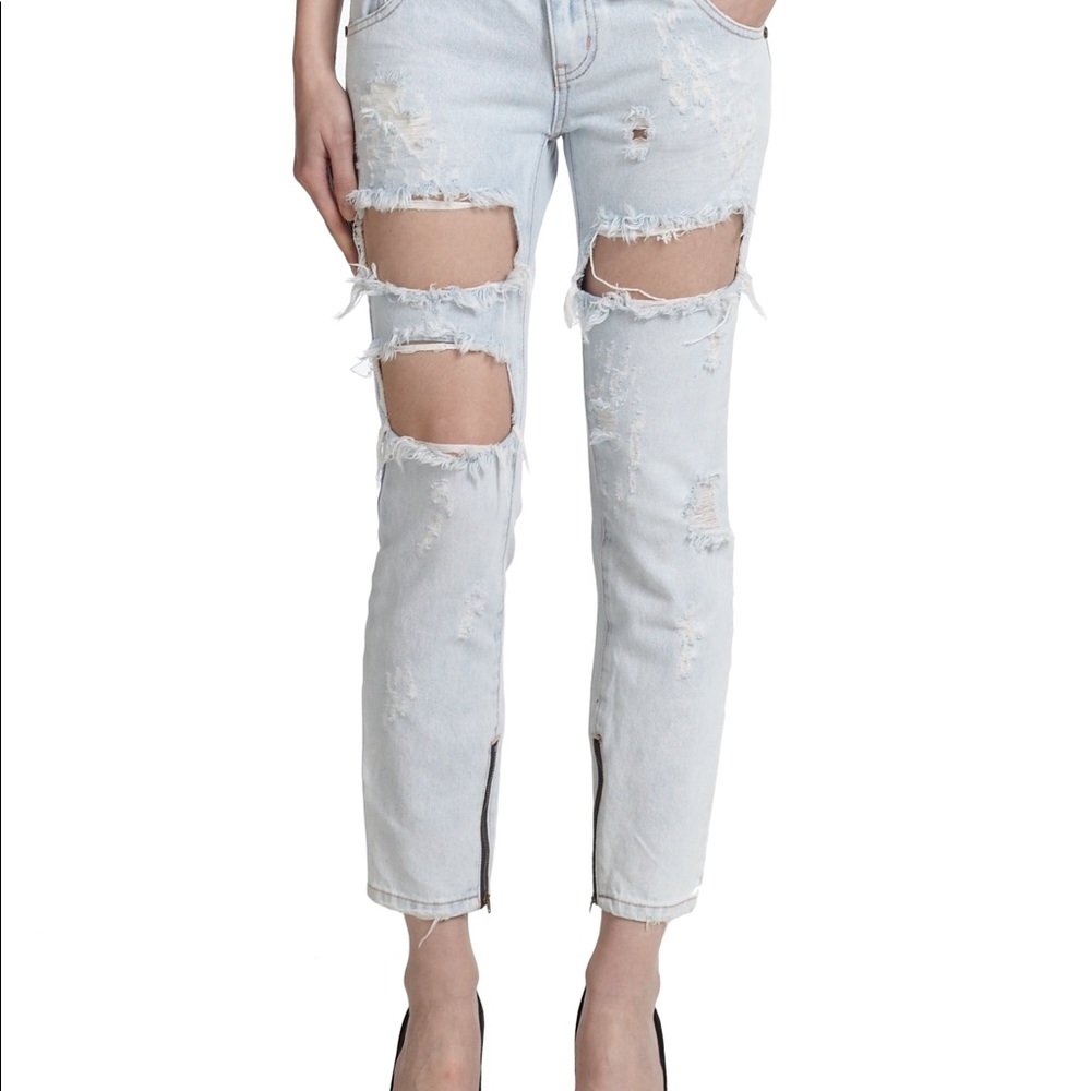 One teaspoon freebird skinny jeans.