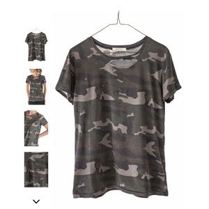 Ragdoll Distressed Camo Tee