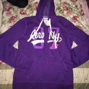 NEVER WORN Aeropostale Zip up Sweatshirt!!
