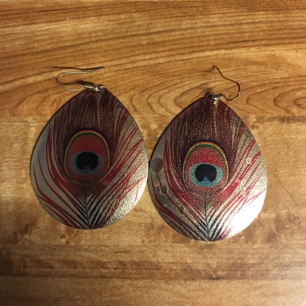 💕Peacock Earrings💕