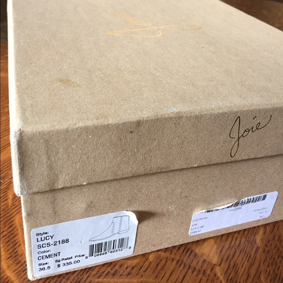 ✨JOIE 'LUCY' EMBELLISHED SUEDE BOOTIES✨ NEW w/box - Picture 7 of 7