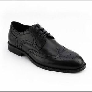 Xray Men's Black Tayler Derby Classic Oxford Shoes