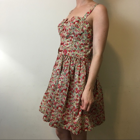 JILL Jill Stuart Floral Structured Midi Dress - Picture 3 of 4