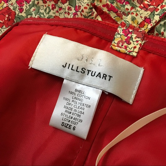 JILL Jill Stuart Floral Structured Midi Dress - Picture 4 of 4