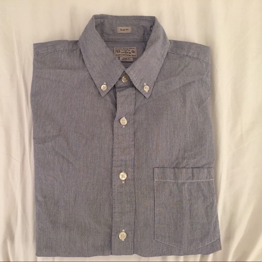 Jcrew Slim Fit Button Down Shirt