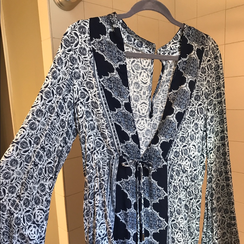 Long sleeve romper