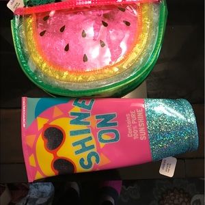 Summer makeup bags