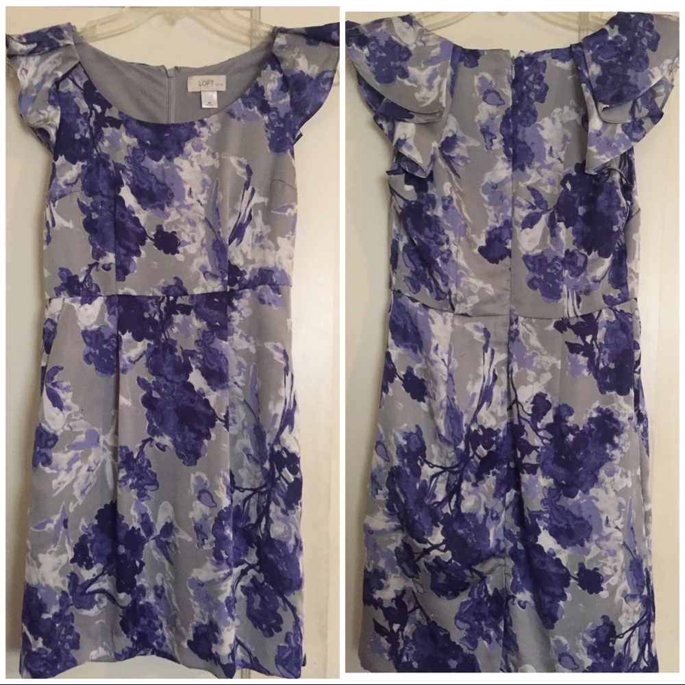 LOFT floral dress
