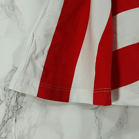 SALE**Red, white wide stripes skater dress.KIDS :) - Picture 4 of 4