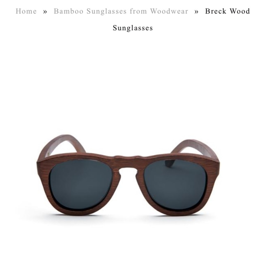 Bamboo Sunglasses Unisex