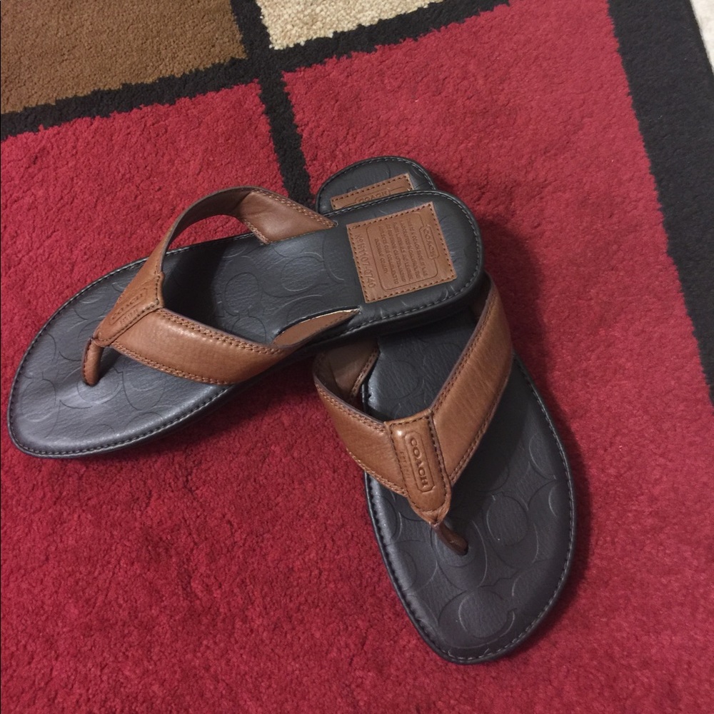 Coach men's sandals .
