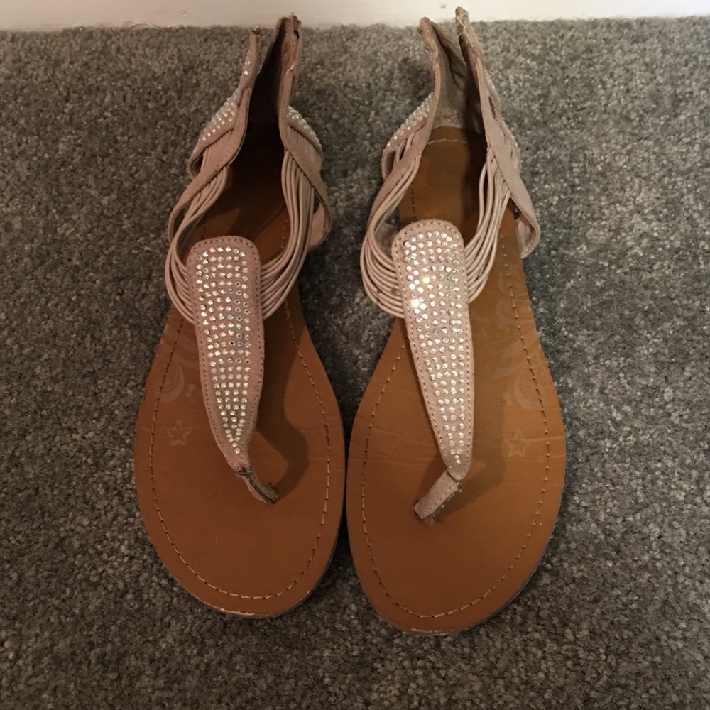 Payless glitter sandals