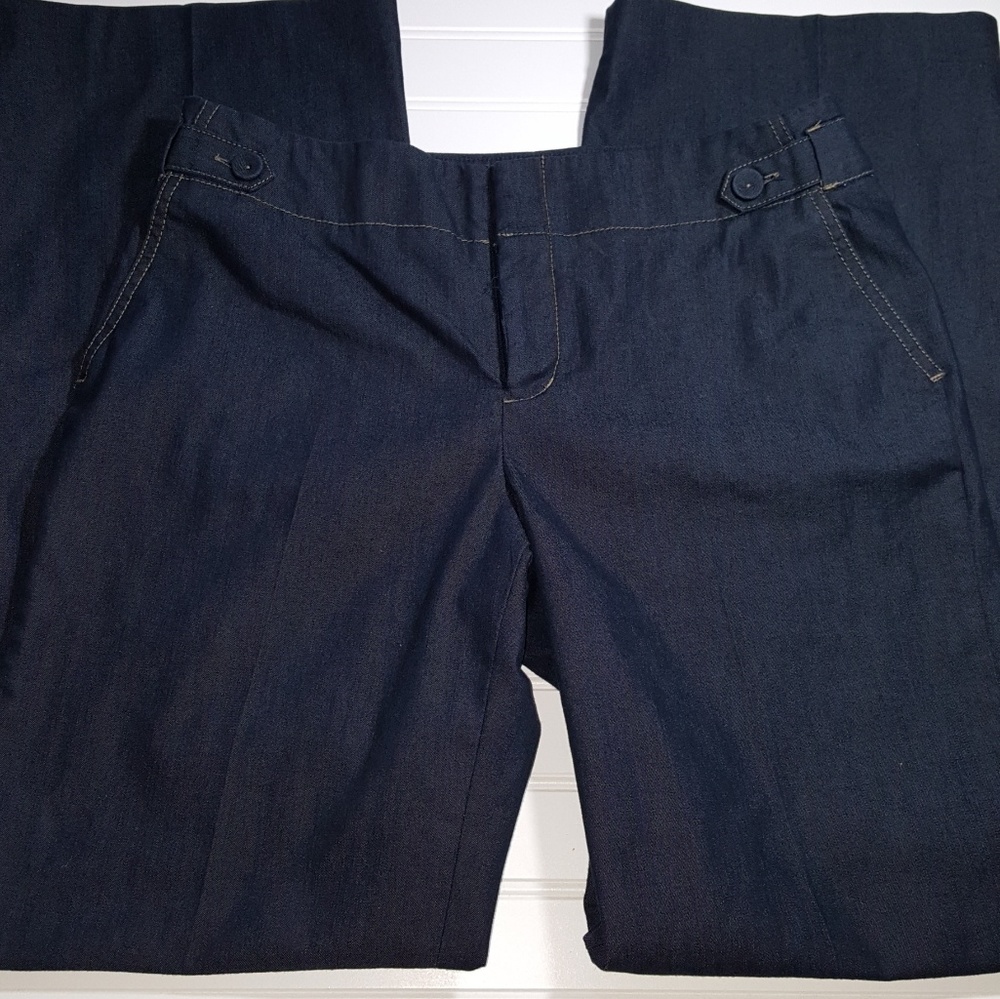 Rafaella sz 8 wide leg dark denim