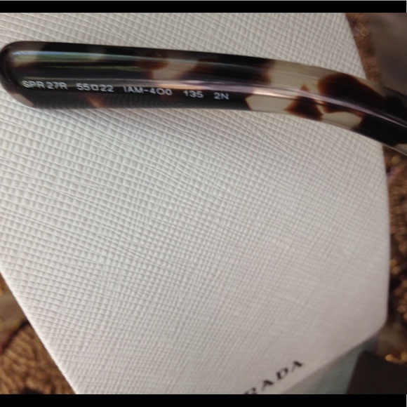 Prada Women's Raw Edition Baroque Wood Sunglasses - Picture 4 of 8