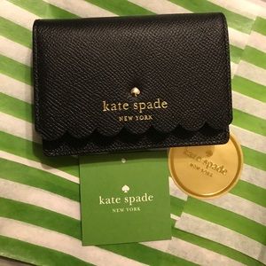 Kate Spade Morris Lane Beca Black Wallet NWT