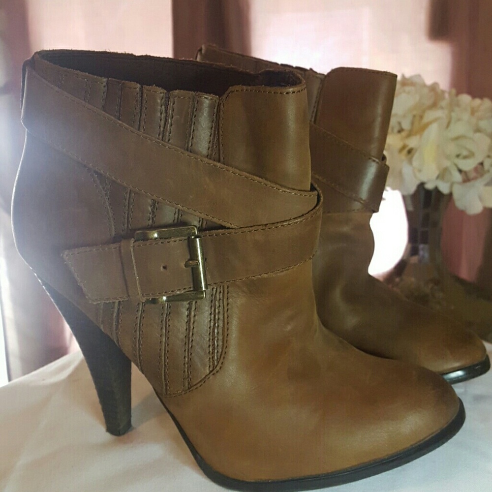Aldo Brown Ankle Boots