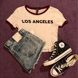 SALE Pacsun Bullhead Acid Wash Denim Shorts