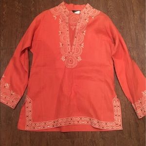 Gorgeous Jcrew embroidered tunic