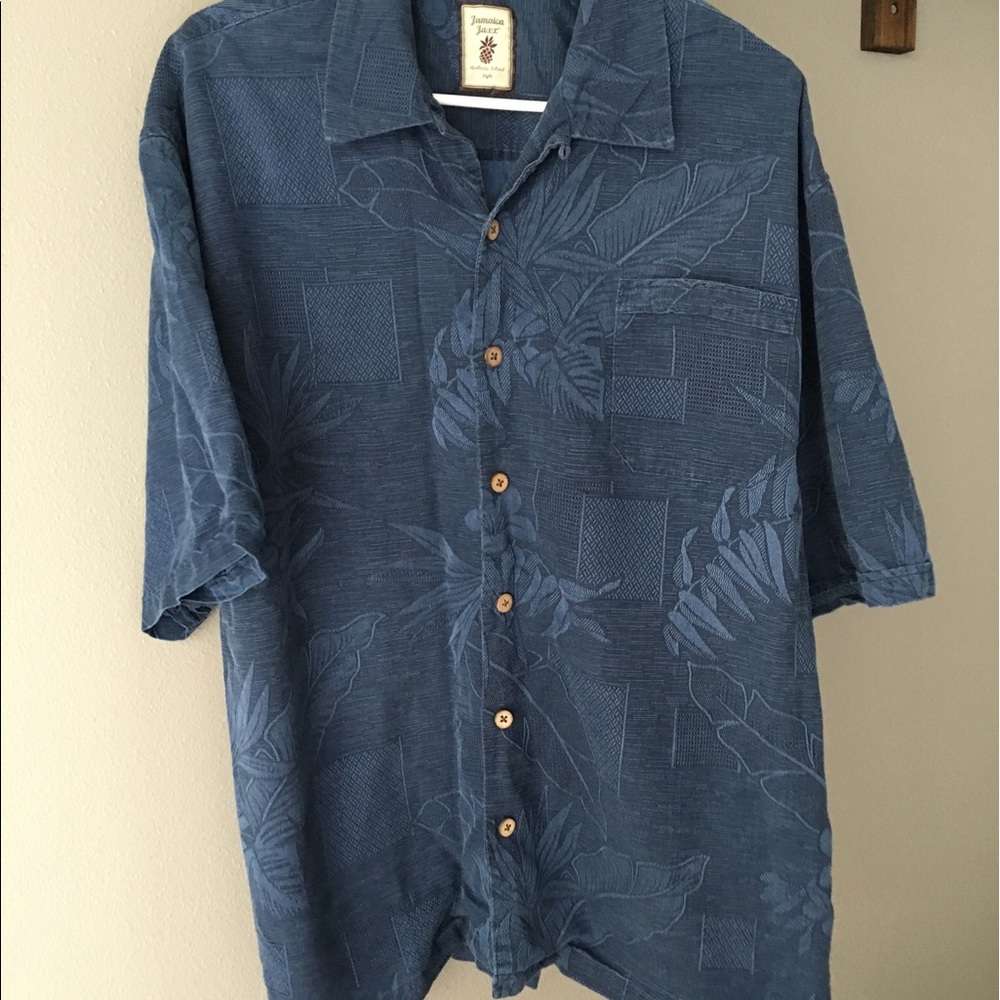 Jamaica Jaxx Silk Hawaiian Shirt