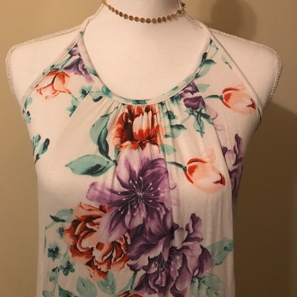 LAST ONE New Fab Floral Maxi with Pockets Large - Picture 2 of 7
