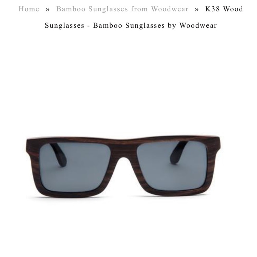 Ebony Wood Sunglasses