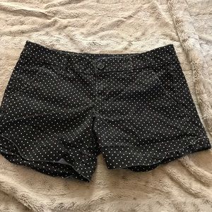 Cute Polka Dot Mid-Rise Shorts