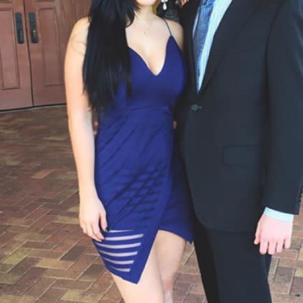 Navy Blue Dress
