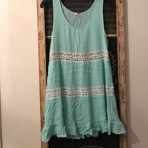 Boutique dress 👗 mint/aqua medium