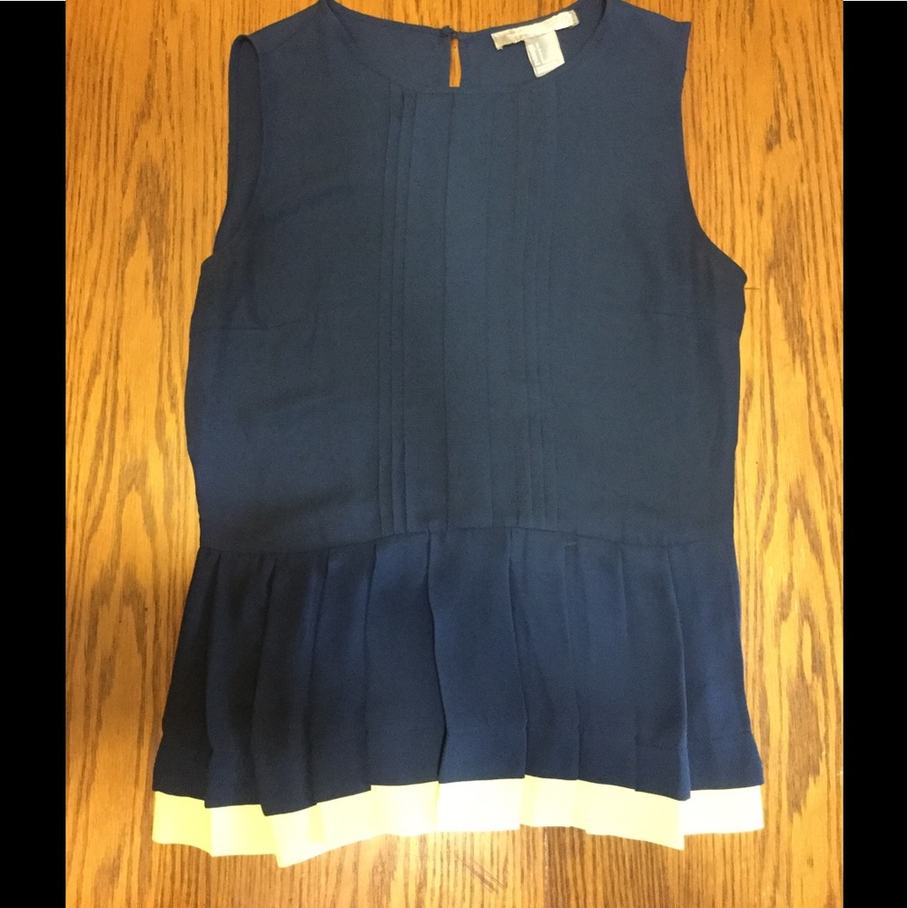 Nautical peplum blouse!