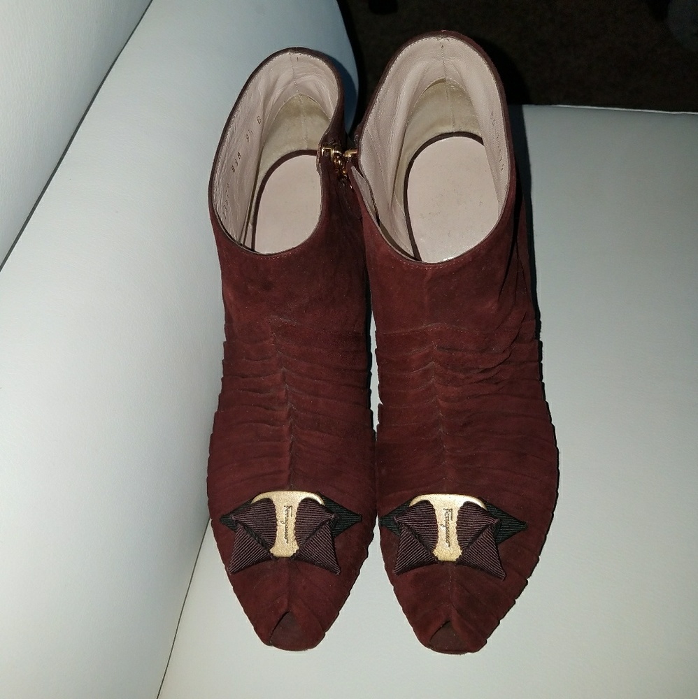 Salvatore ferragamo booties