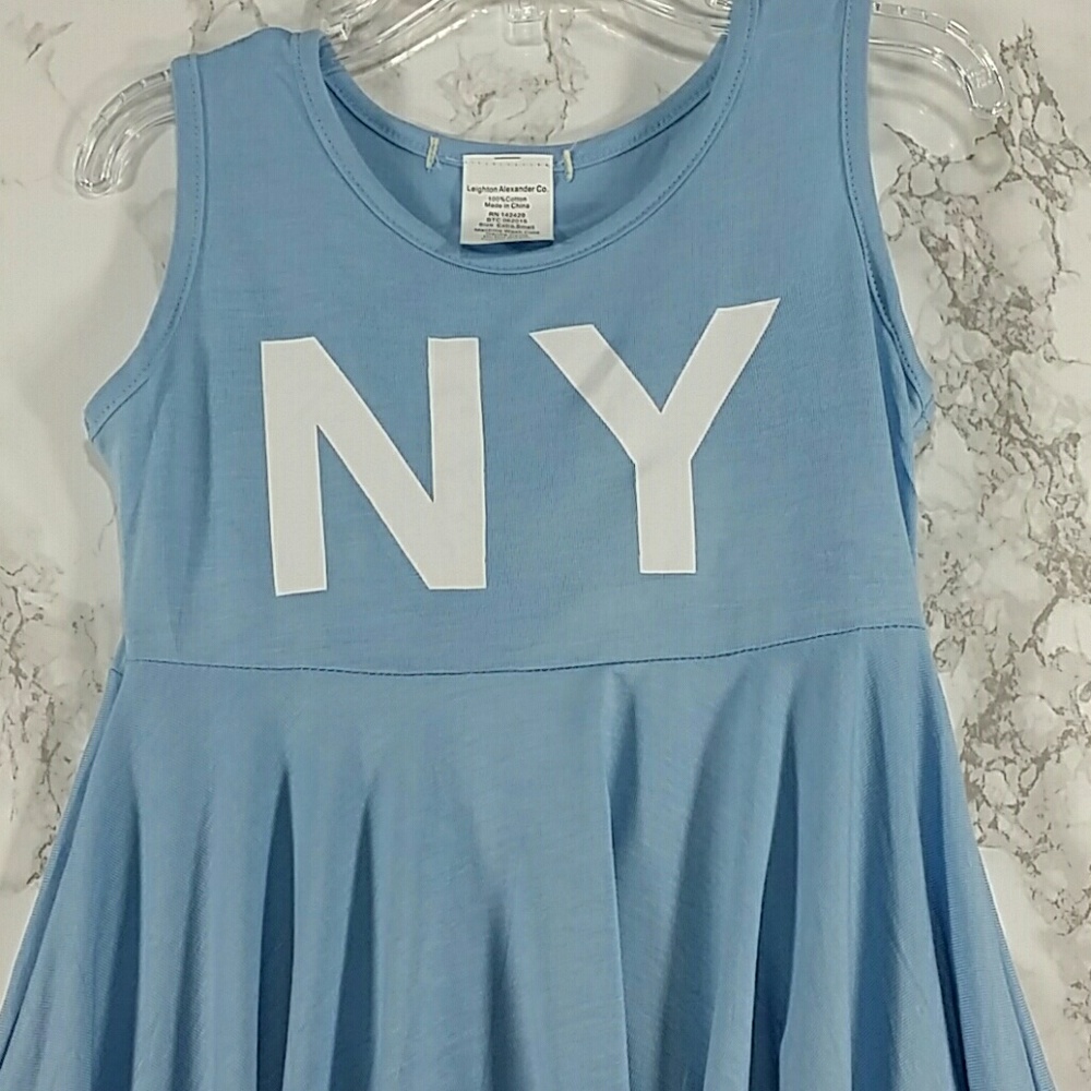 SALE***Light Blue Skater dress. Kids :) - Picture 2 of 4