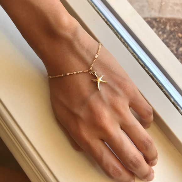 18K gold filled stamps chain - Picture 3 of 4