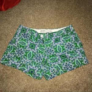 Blue, green, and white Old Navy shorts size 1