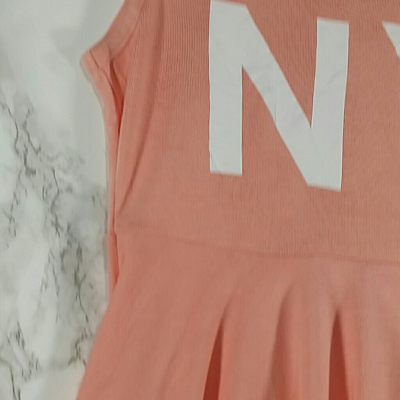 SALE***Peach Pink Skater dress. Kids   :) - Picture 3 of 4