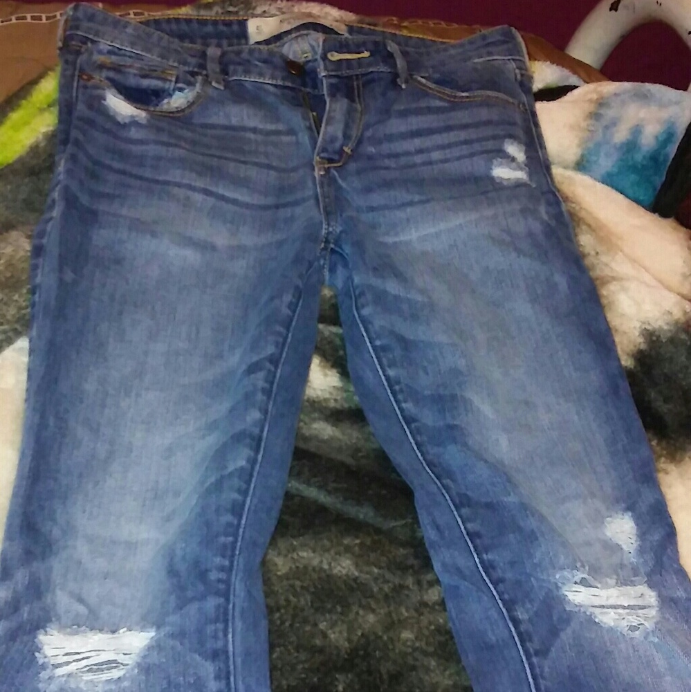 Abercrombie and Fitch Skinny Boot Cut Jeans