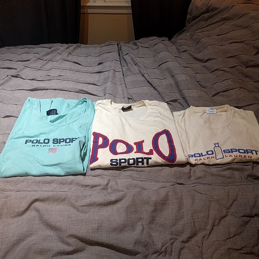Ralph Lauren Polo Sport T-shirt 3 Bundle L- XL