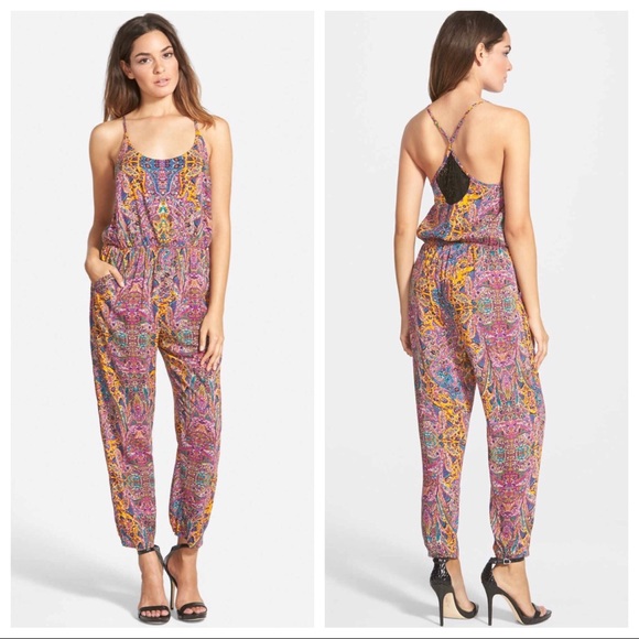 boutique Pants - Paisley jumpsuit