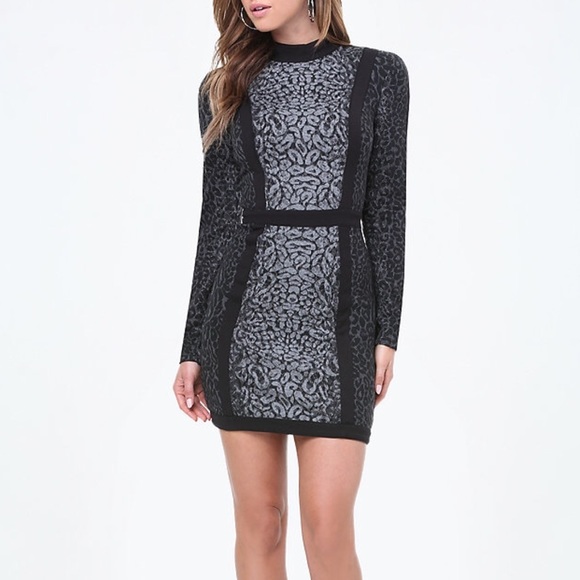 Bebe Leopard dress NWT - Picture 4 of 8