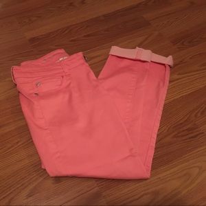 Coral Crop Pant