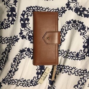 NWT Madewell Brown Leather Wallet