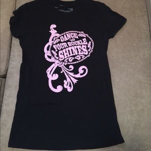 Black Bling Tee Shirt by Bunkhouse Bling Black Bling Tee Shirt by Bunkhouse Bling
