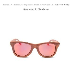 Melrose Wood Sunglasses Unisex