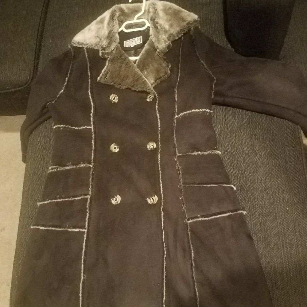 Pelle studio faux fur coat