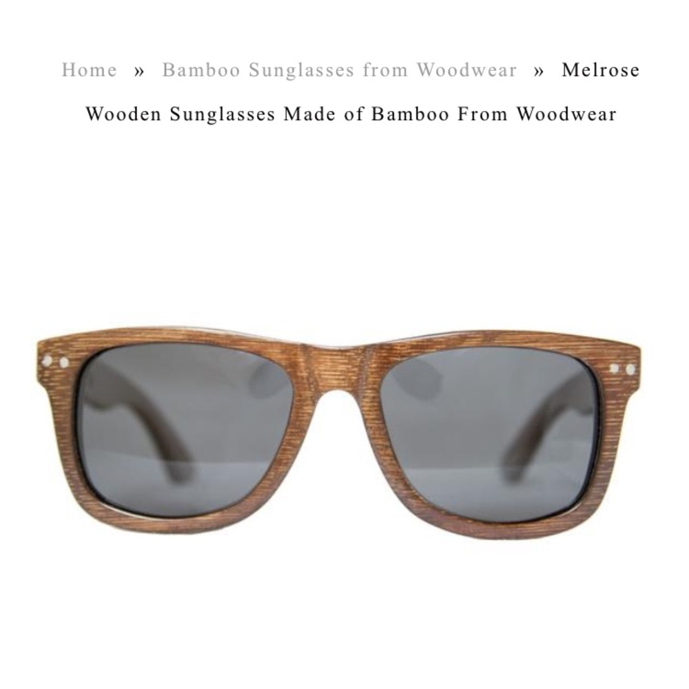 Bamboo Sunglasses Unisex