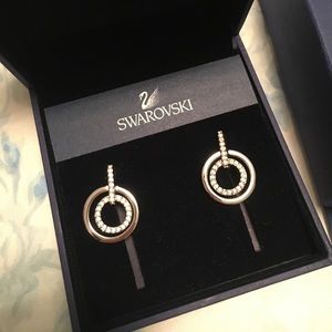 In-box Swarovski drop earrings